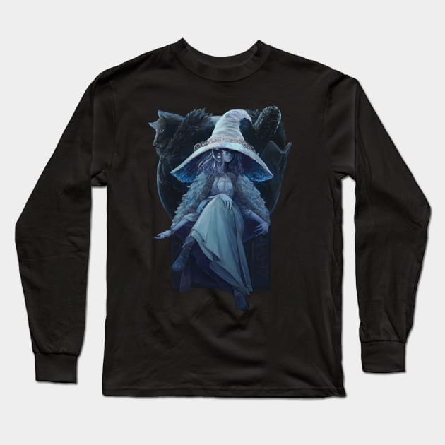 Moon Witch Ranni Long Sleeve T-Shirt by andrerb